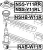 NISSA 55320WA003 Mounting, shock absorbers